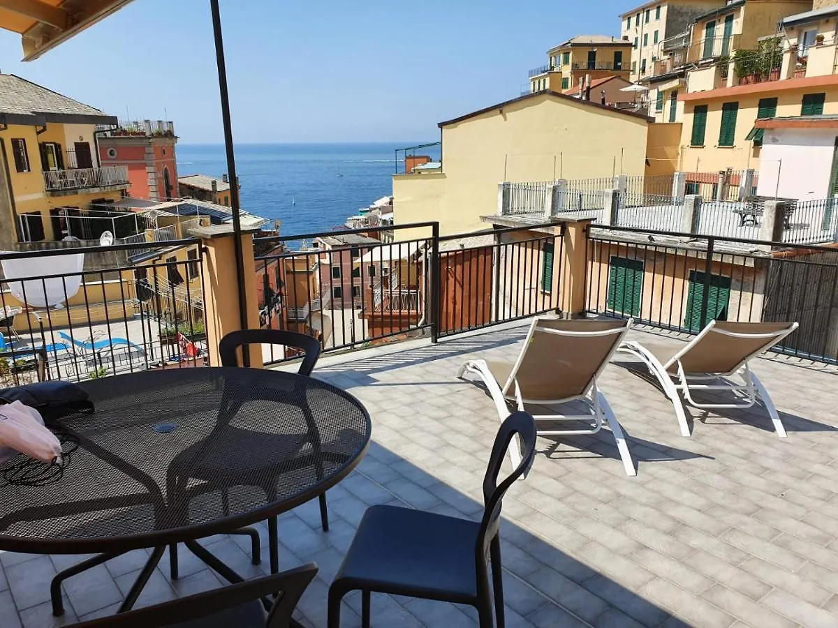 Ca Vivaldi Penthouse 5Terreparco Appartement Riomaggiore