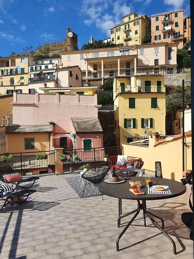 Ca Vivaldi Penthouse 5Terreparco Appartement Riomaggiore Italië