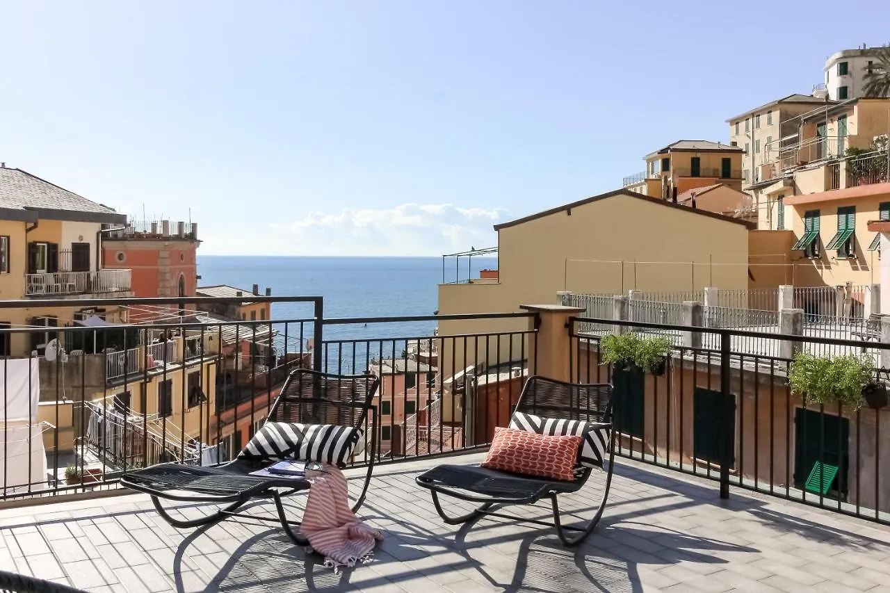 Ca Vivaldi Penthouse 5Terreparco Appartement Riomaggiore 0*,