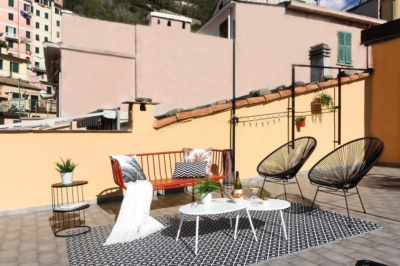 Ca Vivaldi Penthouse 5Terreparco Appartement Riomaggiore Italië