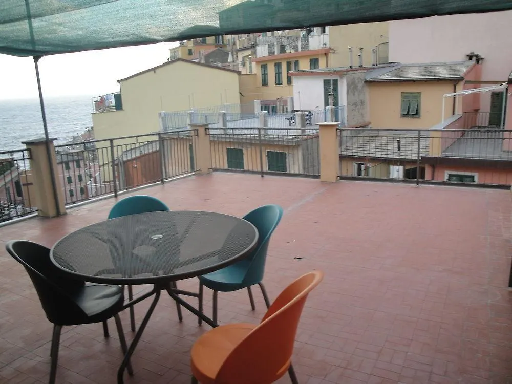 Ca Vivaldi Penthouse 5Terreparco Appartement Riomaggiore Italië