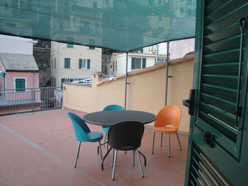 Ca Vivaldi Penthouse 5Terreparco Appartement Riomaggiore Italië