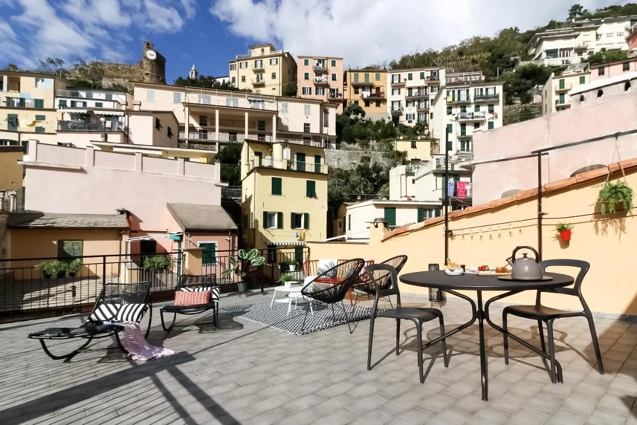 Apartmán Ca Vivaldi Penthouse 5Terreparco Riomaggiore
